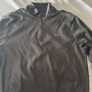 Vineyard Vines Charcoal Cotton Pullover